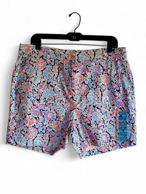 New Stella Parker Icon Floral Cotton Shorts Size 12
